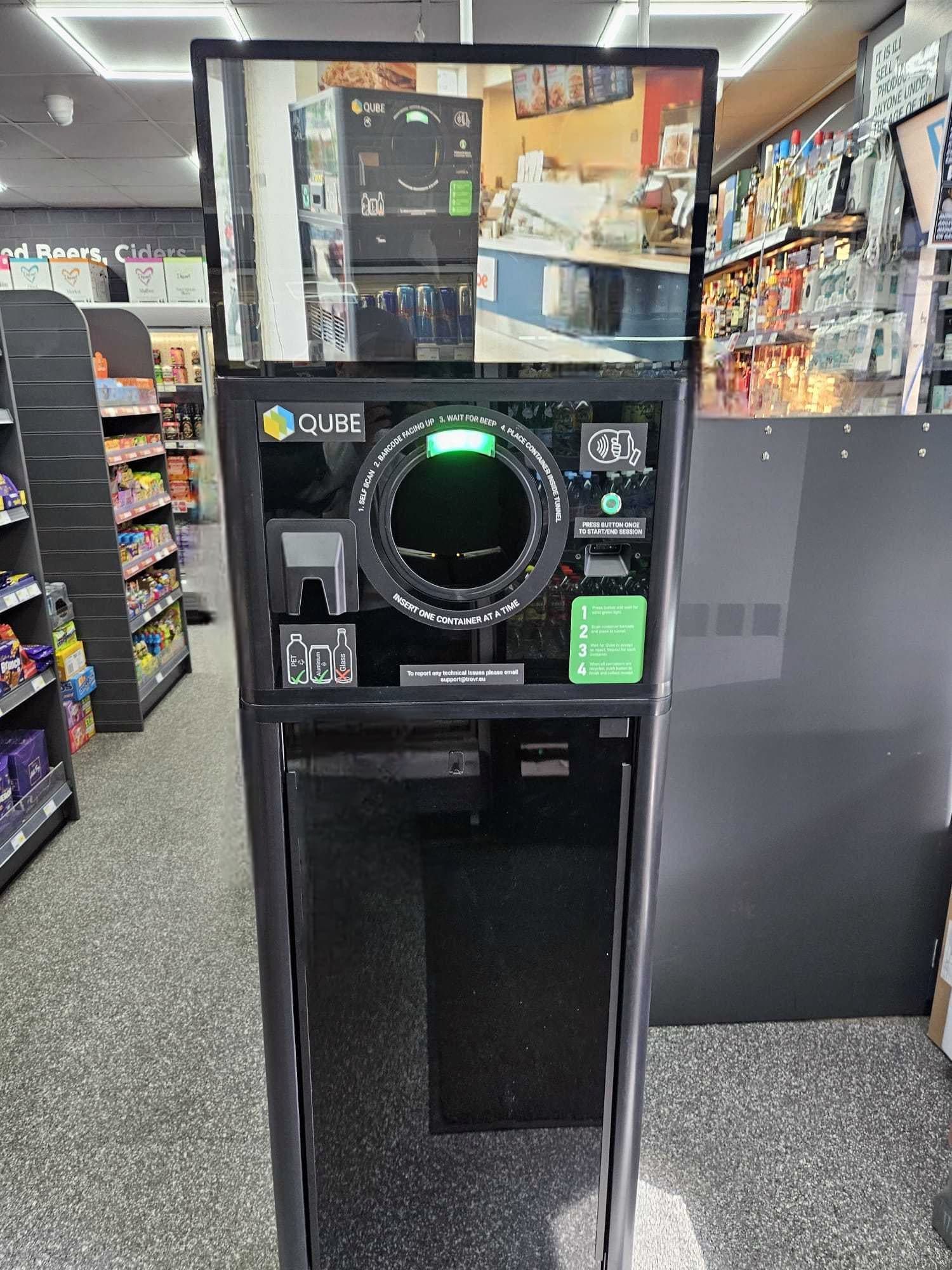 A TrovrQUBE installed in an independent retailer's store